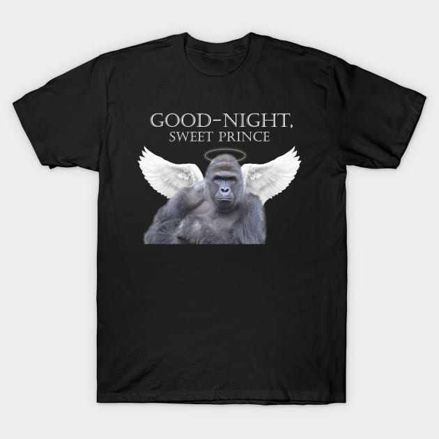 Good-Night, Sweet Harambe T-Shirt by ranchersswansong